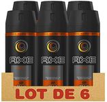 Axe Deodorant Spray Musk 0% Aluminium Salts for All Day Good Feel, 150 ml – Pack of 6