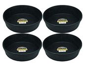 Little Giant Farm & Ag HP-3 3 Gallon Rubber Feed Pan - Set of 4