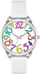 Bisley Women White Watch Colorful A