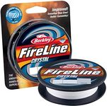 Berkley Fishing Gear Braided Fishing Line, Crystal, 10/4 Pound Test-300 Yard