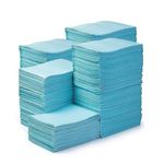 Denmax Dental Tray Sheet (Blue Colour) Pack Of 125 Pieces | Dental Disposable Tray Sheet Blue (125 Pieces Each Pkt) Dental Bibs | Dental Tray Cover Blue Colour