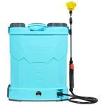 Neptune Simplify Farming Knapsack Battery Sprayer 12V x 8Amp | Telescopic Stainless Steel Lance | 20L Tank Capacity | Get 4 Nozzles | Ideal for Agriculture & Garden Spraying