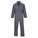 Portwest C813 Men's Liverpool Lightweight Safety Coverall Boiler Suit Overalls Graphite Gray, Large