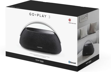 Harman Kardon Go + Play 3 Portable Bluetooth Speaker – Black