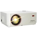 WZATCO Yuva Elite Electronic Focus, Native 1080P Ultra Bright 770 ANSI, 590 ISO (Best in Segment) Projector for Home, 250” Screen | 5W Speaker | 2 Way Bluetooth | USB Screen Mirroring