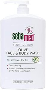 Sebamed Olive Face and Body Wash Pump Pot, 1L