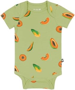 KYTE BABY Bodysuit in Papaya