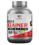 MUSCLEBOLT Bulk Weight Gainer (3Kg / 6.6 lbs Chocolate Milk 60 Servings) With 70g Protein, 2g Creatine Whey Protein Powder Reduces Muscle Breakdown Increases Energy & Endurance Servings