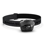 Princeton Tec Vizz Headlamp 550 Lumen Dimmable LED, IPX7 Water Resistance, Essential Outdoor Accessory for Hiking, Backpacking, Camping, Running, and Safety Preparedness, Black, New Version