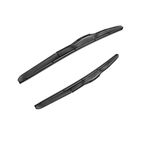 Oshotto Frameless (O.E.M Type) Replacement Wiper Blades Compatible with Jeep Compass (24" / 18")