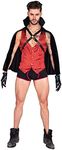 Roma Sexy Vampire Mens Fancy Dress Costume Small