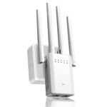 WiFi Booster WiFi Range Extender WiFi Extender Internet Signal Booster for Home Wireless Repeater Range Coverage Up to 9998 Square Feet