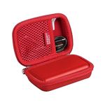 Hard EVA Travel Case for Anker PowerCore 10000 One of The Smallest and Lightest 10000mAh External Batteries Ultra-Compact Power Bank (AK-A1263011) by Hermitshell (Red)