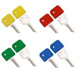 Two units Large Square Silcon Rubber TX3D Key Caps Covers. Twin pack (All four)