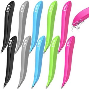 THINKLEARN Magnetic Staple Remover Tool 10 Pack- Ergonomic Stapler Remover Tool, Quick Staple Puller for Office, School & Home