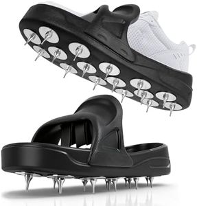 Epoxy Spike Shoes for Flooring, Spiked Shoes for Epoxy Coating and Resin Floors, Durable Spike Shoes for Epoxy Flooring, Epoxy Shoes Spikes for Professionals And Diy Working, US Large Size (9-11)