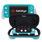 Satisfye - New Lite Slim Bundle, Turquoise - Accessories Compatible with Nintendo Switch Lite - Bundle includes: Grip Lite, Slim Case. BONUS: 2 Thumbsticks