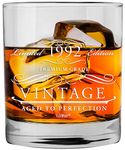 1992 32nd Birthday Gifts Whiskey Glass for Men Women | Birthday Gift for Man Turning 32 | Funny 32 nd Party Supplies Decorations Ideas |Thirty Two Year Old Bday |32 Years Gag Vintage Glasses Present