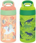 Zak Designs Kids Water Bottle with 