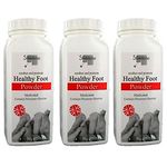 3 x Athletes Healthy Foot Powder Medicated Treats and Prevents Anti FUNGAL 75g