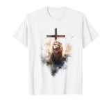 Yeshua Lion of Judah Christian Faith Jesus God Revelation T-Shirt