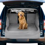 FrontPet Quilted Dog Cargo Cover for SUV Universal Fit for Any Animal. Durable Liner Covers and Protects Your Vehicle