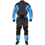 Waterproof Quick Dry Dry Dry Suit for Men, Free Diving Drysuits, 3 Layer Neoprene, Kayak Surfing for Paddling Fishing Boating(Blue,L)