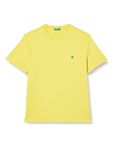 United Colors of Benetton Men's T-Shirt 3mi5j1af7, Yellow 00d, S