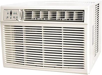 KEYSTONE 18,000 BTU 230V Window Air Conditioner | 16,000 BTU Supplemental Heating | Sleep Mode | Remote Control | 24H Timer | AC for Rooms up to 1000 Sq. Ft. | KSTHW18A