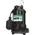 Wayne CDT50 Cast Iron Submersible Sump Pump with Tether Float Switch