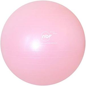 nbf Birthing Ball with Pump and Pregnancy Instruction Guide 55cm 65cm 75cm Anti-Burst 65cm Pink