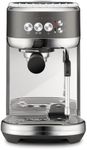 Breville the Bambino Plus Espresso Machine with Auto Milk Frother, Espresso Maker with Seconds Heat Up, Cappuccino & Latte Machine for Home, BES500BST, Black Stainless Steel