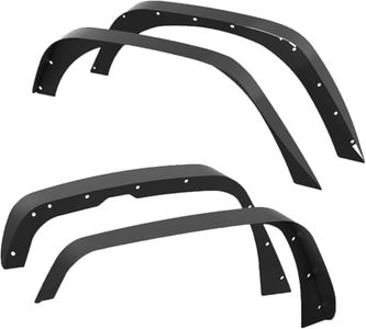 GarveeTech Wrangler Fender Flares, Front & Rear Fender Flares For 2019-2024 Wrangler JL 4 Door Model