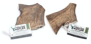 Antos Fallow Deer Antlers For Dogs Large Pack of 2 Fallow Antler Chew