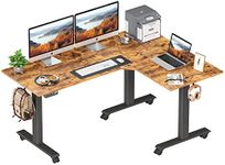 FEZIBO Corner Standing Desk with Tr