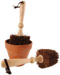 Esschert Design TG114 Flower Pot Bristle Brush - 5", Brown