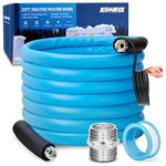 Kohree Heated Water Hose for RV 25FT, Heated RV Drinking Water Hose 5/8" Freeze Protection Down to -40 ℉ for Camper, Truck, Home, Garden, RV Accessories