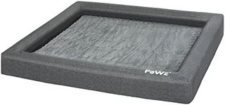 PaWz Memory Foam Pet Bed Calming Dog Cushion Orthopedic Mat Washable Removable (XXL(135cm x 98cm x 13cm)), Grey, Dog Bed with Double Sided Cushion Winter Summer Pet Beds, Neck Bloster