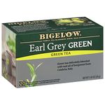 Bigelow Earl Grey Green Tea, 20-Count Boxes (Pack of 6)