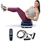 LifePro Waver Vibration Plate Exercise Machine - Whole Body Workout Vibration Fitness Platform w/ Loop Bands - Home Training Equipment for Weight Loss & Toning