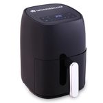 Wonderchef Neo Digital Air Fryer | Rapid Air Technology | 6 Pre-Set Menu Options | Temperature and Time Control | Automatic Shut-Off | Compact Design | 4.5 Litres | 1 Year Warranty | 1500 Watts|Black