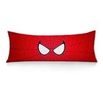 Spider Red Man Body Pillow Cover wi