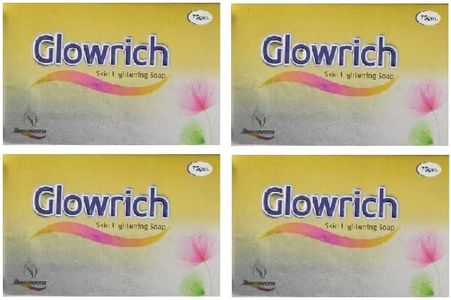 Glowrich Skin Lightening Soap 75gm Pack Of 4