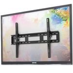 Duronic TV Bracket Wall and Ceiling Mount TVB123M 32-60 Inch Television Screen VESA Up to 600x400mm Flat Screen LCD LED OLED QLED Strong Heavy Duty