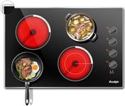 Electric Cooktop 30 Inch, 7400W Bui