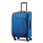 AMERICAN TOURISTER 4 KIX 2.0 Softside Expandable Luggage, Classic Blue, 20 Spinner
