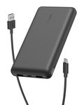 Belkin Portable Charger, USB-C Power Bank 20000mAh w/ 1 USB-C Port and 2 USB-A Ports, 15W w/USB-A to USB-C Cable for iPhone 16, 16 Plus, 16 Pro, 16 Pro Max, Samsung Galaxy S24, & More - Black