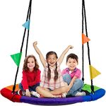 Sorbus 40" Saucer Swing for Kids - 