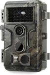 GardePro A3S Wildlife Camera, 64MP 1296p, Trail Camera with H.264 Video, Next-Gen Imaging Technology, 100ft No Glow Night Vision, 0.1s Trigger Speed Motion Activated, Camera Traps for Garden