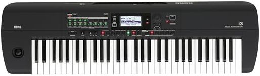 Korg - i3 Music Workstation Keyboard - 61 Key - Matte Black